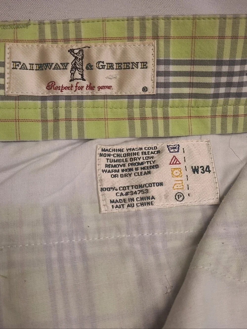 Fairway & Greene Preppy Golf Shorts